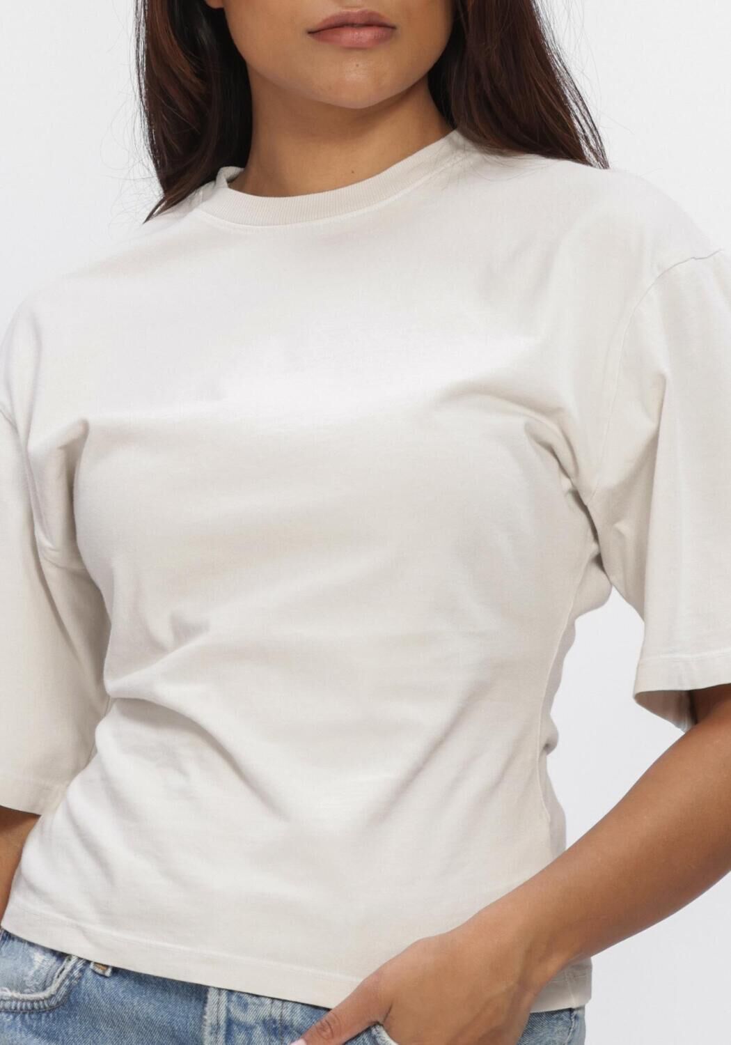 Grijze AGOLDE Tops & T-shirts STOREY TEE - large