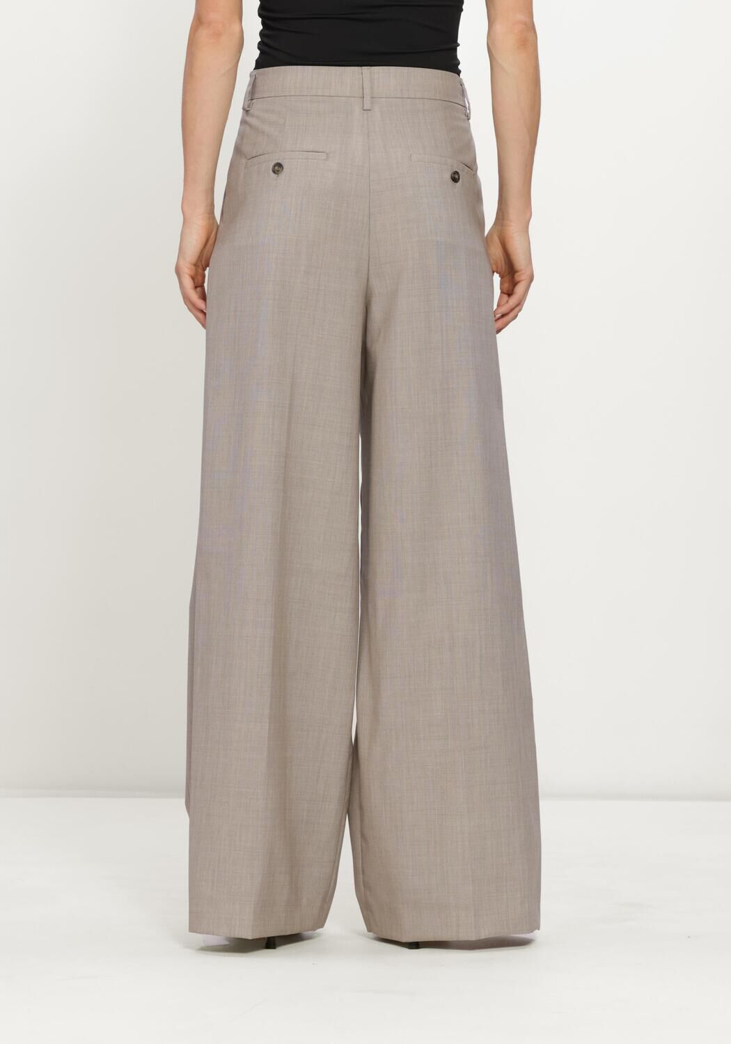 Beige MAX MARA Pantalon WKDOVVIO - large
