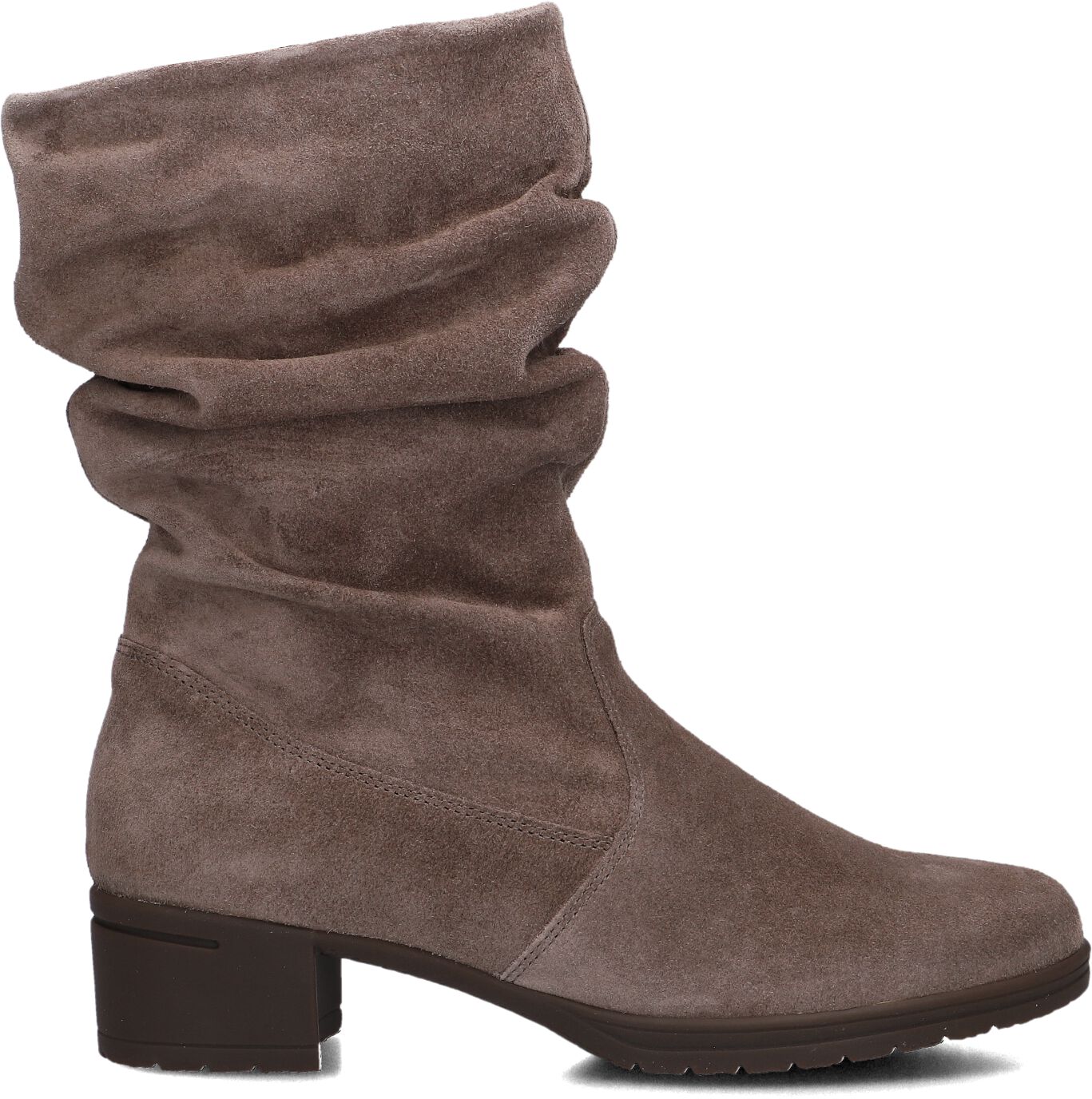 Hartjes Enkellaarsjes
Dames Sue H Laars, Maat: 41, Materiaal: Suède, Kleur: Taupe