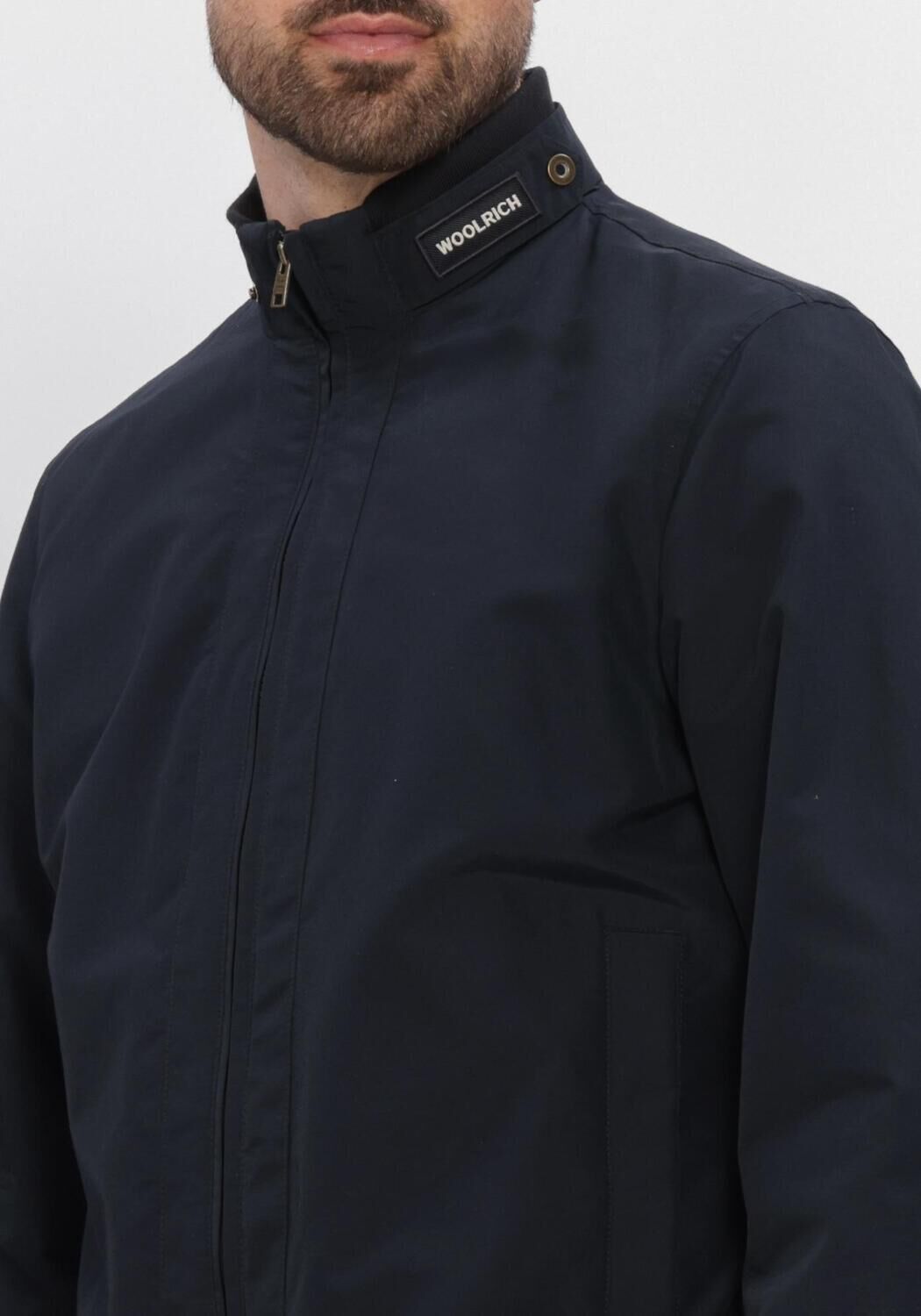 Donkerblauwe WOOLRICH Jack SPRING LEWIS BOMBER - large