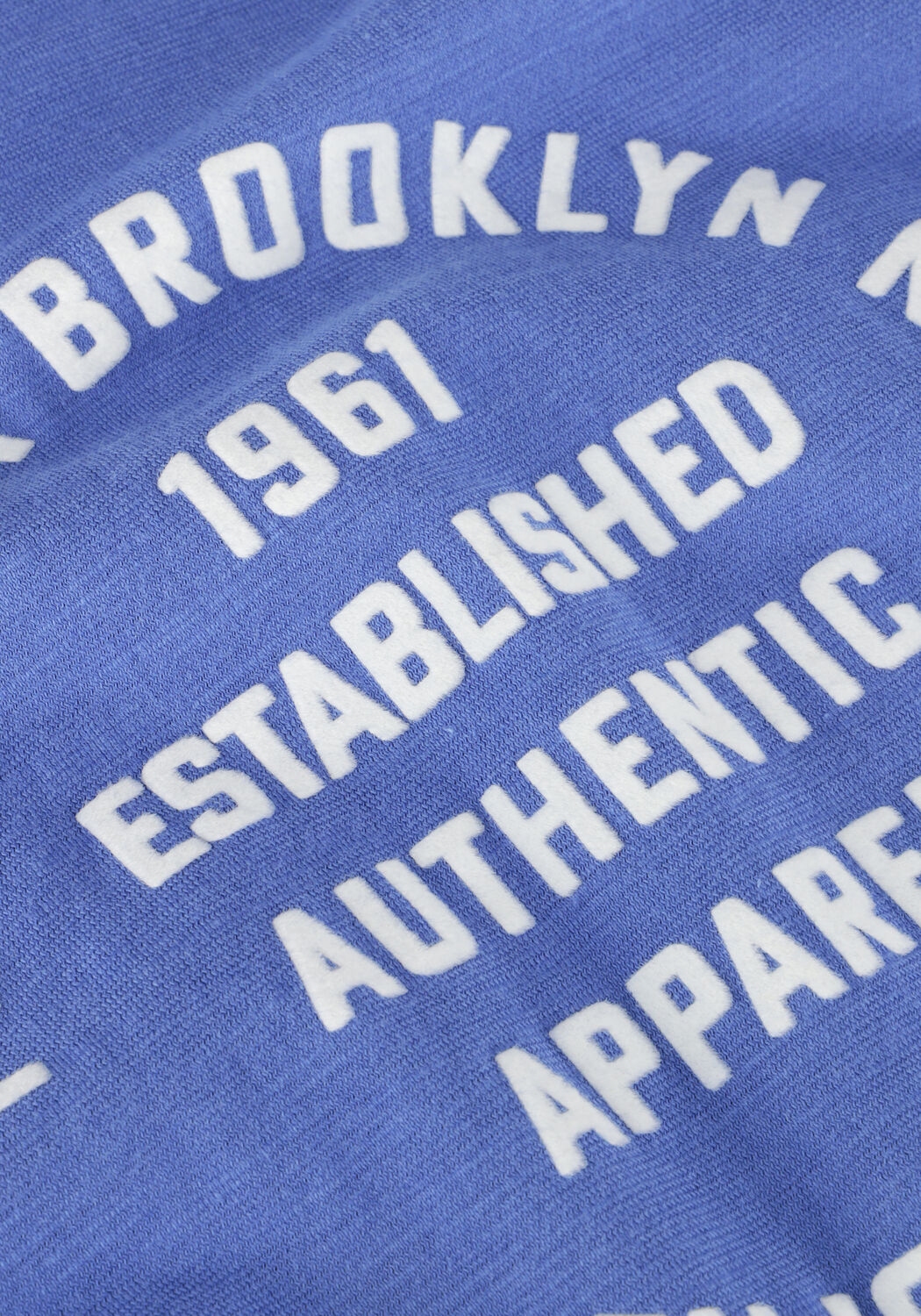 Blauwe PENN & INK T-shirt T-SHIRT PRINT - large