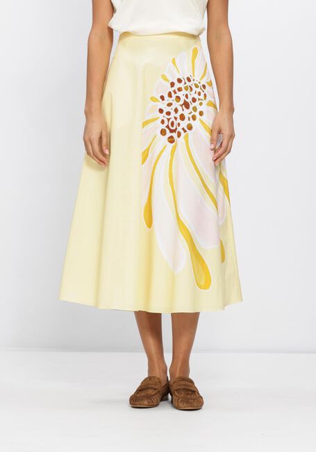 Gele DOROTHEE SCHUMACHER Midirok FLORAL POWER SKIRT - large