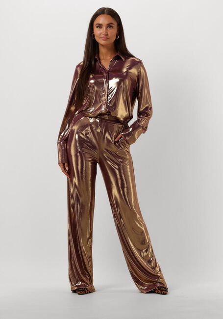 Gouden AMAYA AMSTERDAM Pantalon IDA PANTS - large