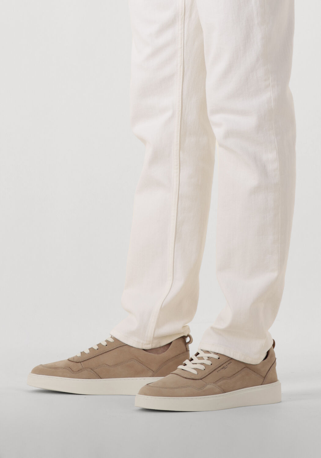 Beige STEFANO LAURAN Lage sneakers LJ2501 - large