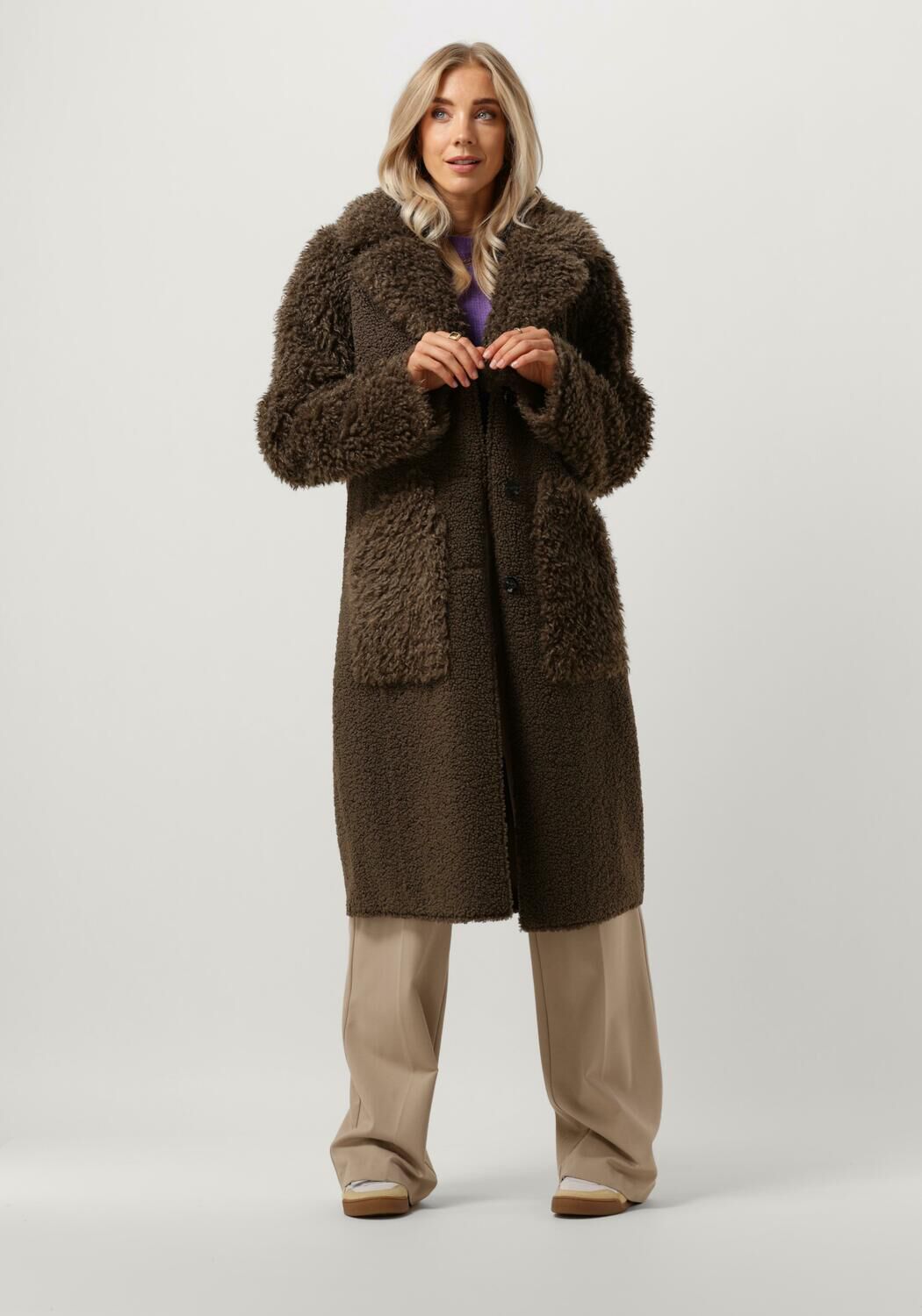 Beaumont Teddy Jas Dames Jan, Maat: 40, Kleur: Groen