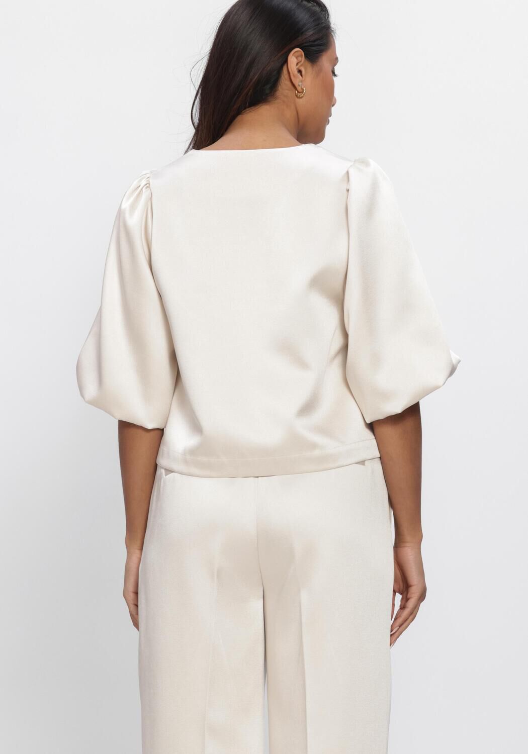 Beige SECOND FEMALE Blouses PERLLA NEW BLOUSE - large