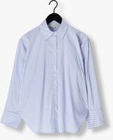 Blauwe SECOND FEMALE Blouses TENBY AJUSTABLE SHIRT Blauwe SECOND FEMALE Blouses TENBY AJUSTABLE SHIRT - medium