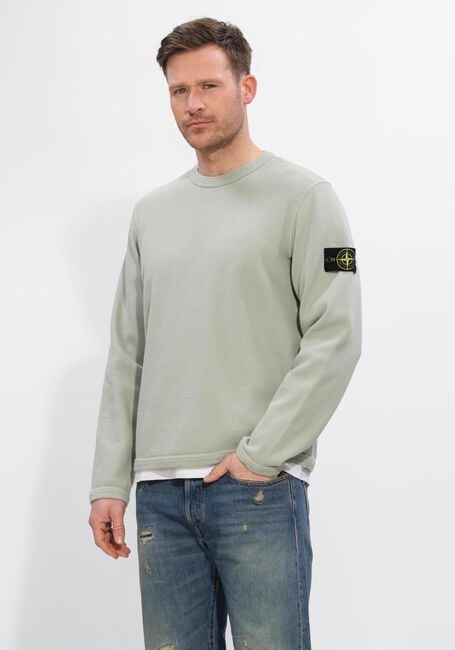 Groene STONE ISLAND Sweater SWEATSHIRT S0297 - large