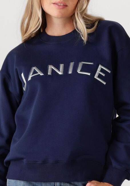 Donkerblauwe JANICE Sweater ANDY - large