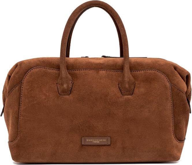 Gianni Chiarini Gianni Chiarini Handtas Dames Gemma / Bs 12241/, Materiaal: Suède, Kleur: Bruin
