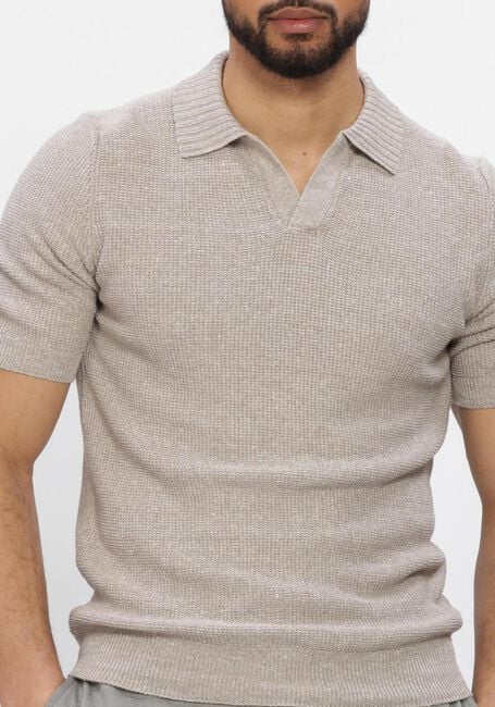 Beige GRAN SASSO Polo TENNIS S/SLV SKIPPER - large