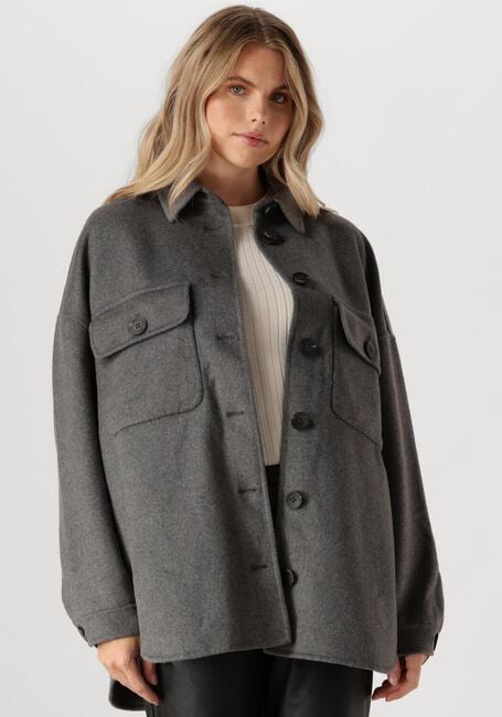 Grijze DANTE6 Vest PHAEDRA WOOL BLEND - large