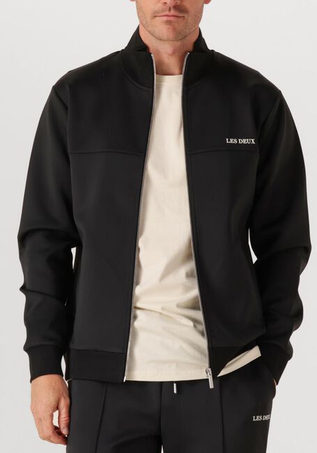 Zwarte LES DEUX Vest BALLIER TRACK JACKET - large