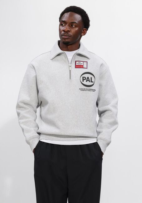 Grijze PAL Sporting Goods Trui PRE GAME HALF ZIP - large