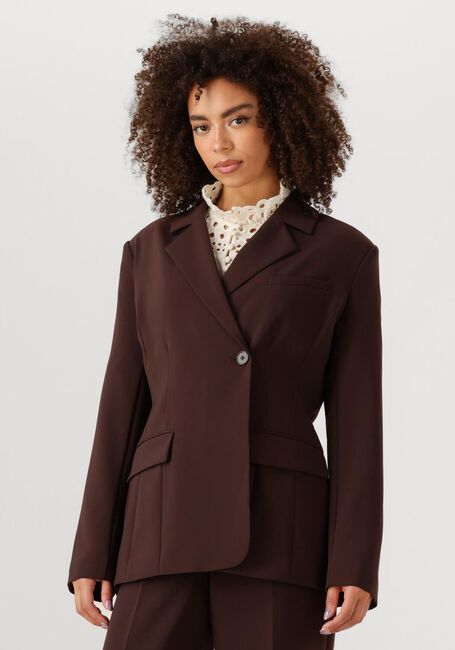 Bruine SECOND FEMALE Blazer FIQUE FITTED BLAZER - large