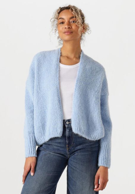 Lichtblauwe KNIT-TED Vest BECKY - large