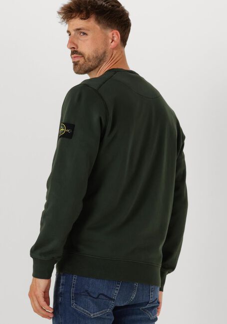 Donkergroene STONE ISLAND Trui SWEATSHIRT - large