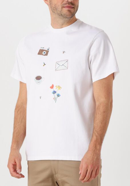 Witte FORÉT T-shirt THINGS T-SHIRT - large