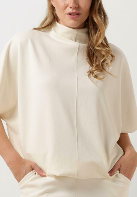 Creme AIMEE THE LABEL T-shirt ERIK - large