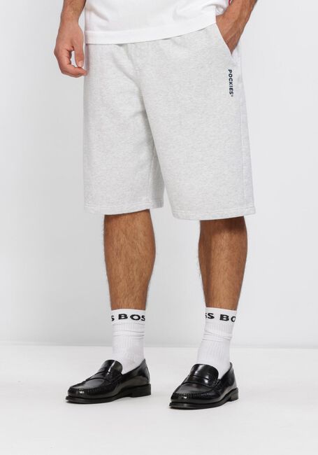 Lichtgrijze POCKIES Korte broek FAUX SHORT - large