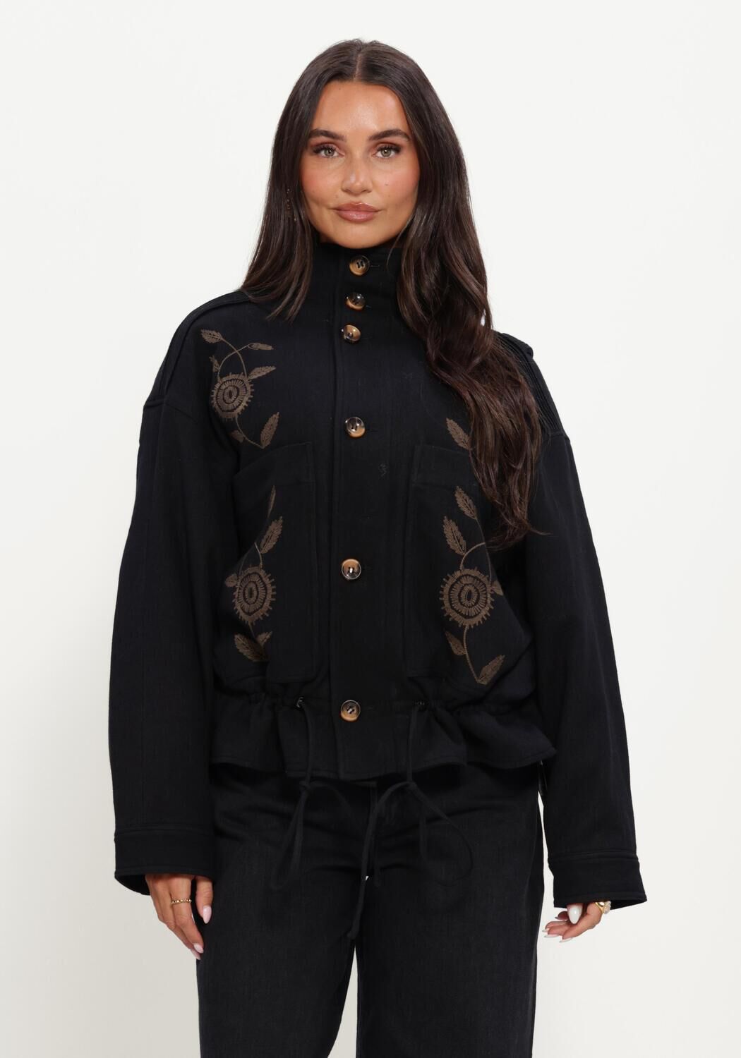 Zwarte ANTIK BATIK Jack ARISTIDE JACKET - large