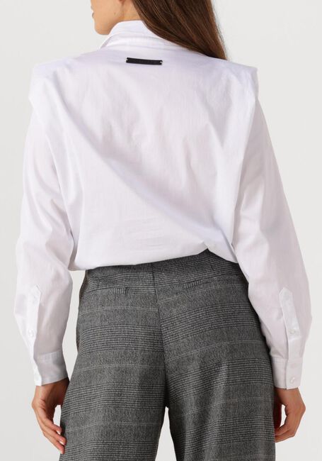 Witte HAUTE L'AMITIÉ Blouses POPLIN ROLOU SHIRT - large