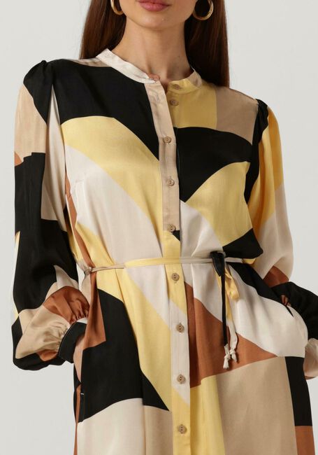 Multi SUMMUM Midi jurk DRESS GRAPHIC LINES - large