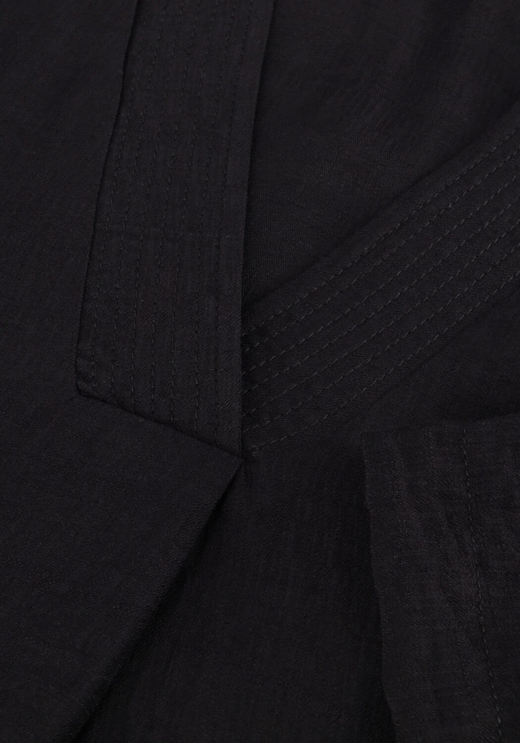 Zwarte CO'COUTURE Midi jurk CARYNCC PLEAT TUNIC DRESS - large