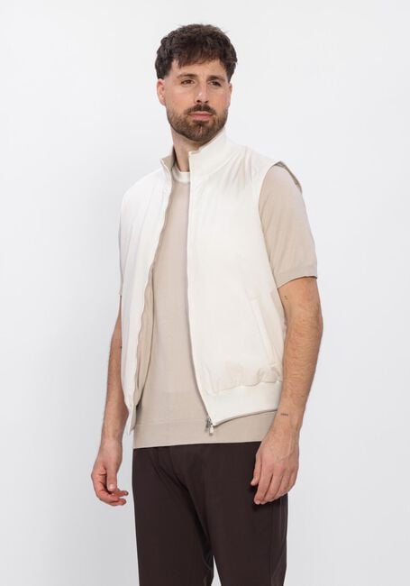 Creme GRAN SASSO Vest JACKET W/O SLV - large