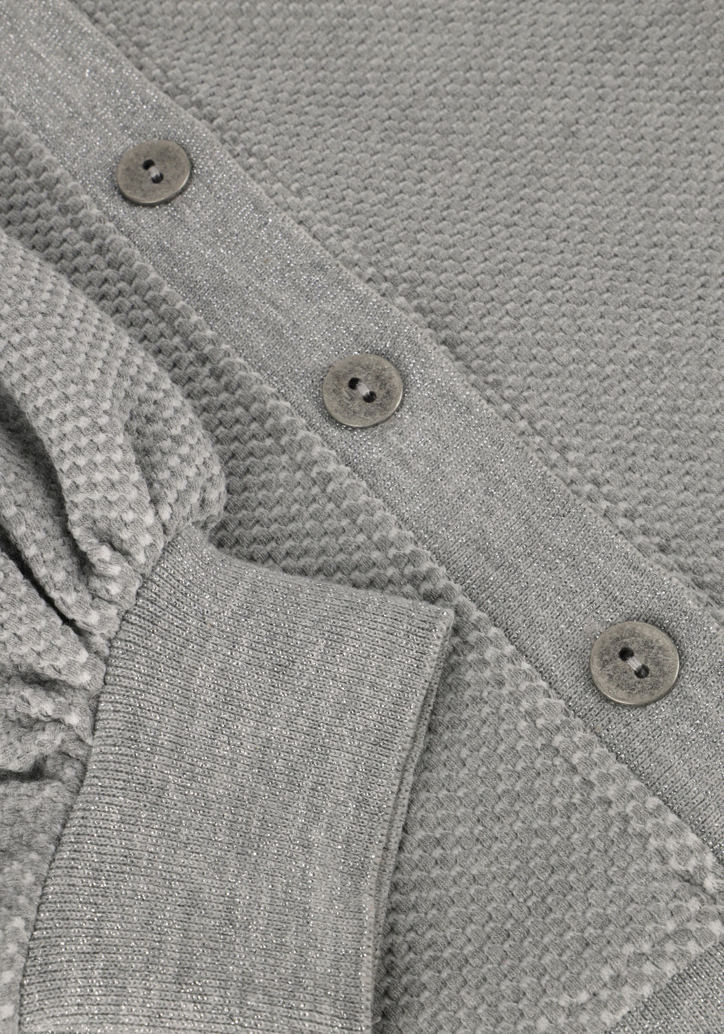 Witte SUMMUM Vest 3/4 SLEEVE CARDIGAN NEW WAFFLE - large