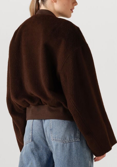 Bruine HERSKIND Jassen MONICA WOOL BOMBER JACKET - large