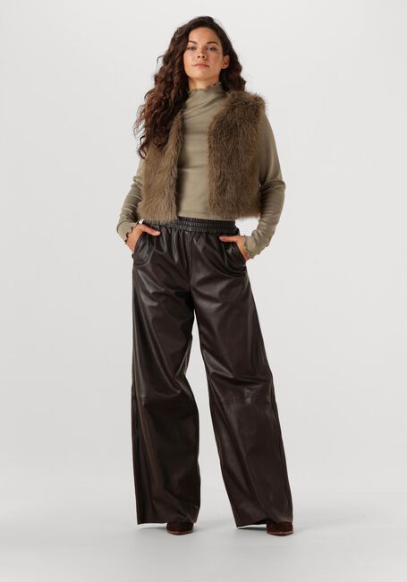 Olijf AIMEE THE LABEL Top HISKE - large