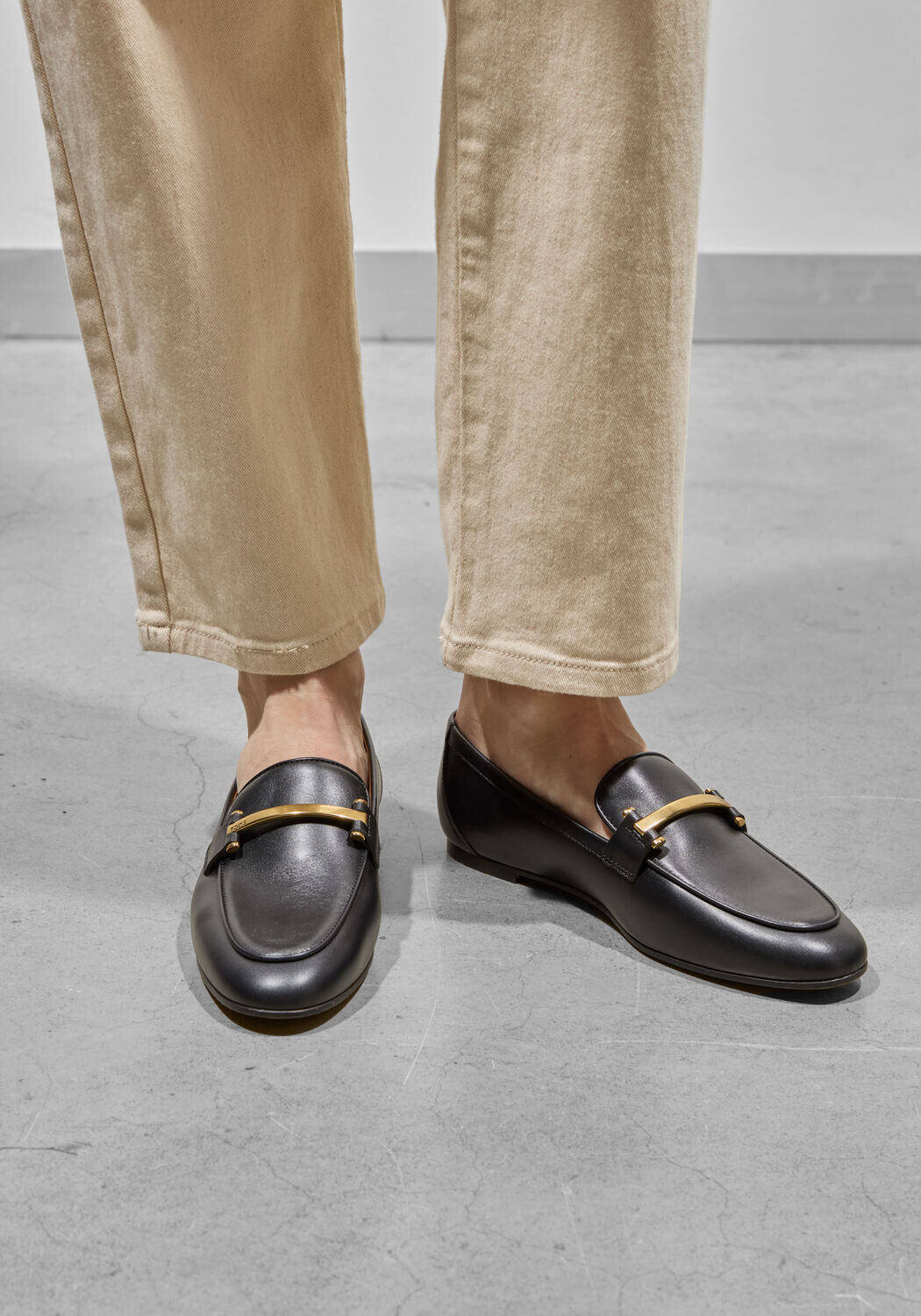 Zwarte TOD'S Loafers BARRETTA ATTACCHI - large