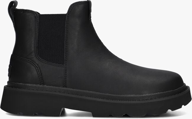 Zwarte UGG Chelsea boots M CHELSEA LUG LEATHER Zwarte UGG Chelsea boots M CHELSEA LUG LEATHER - large