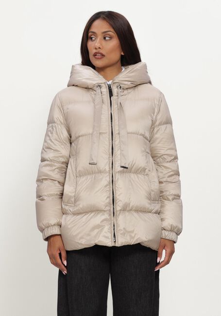 Beige MAX MARA Gewatteerde jas SEIA - large