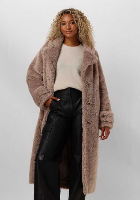 Zand BEAUMONT Faux fur jas SASHA - large