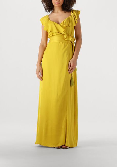 Gele NEMA Maxi jurk N162 - large