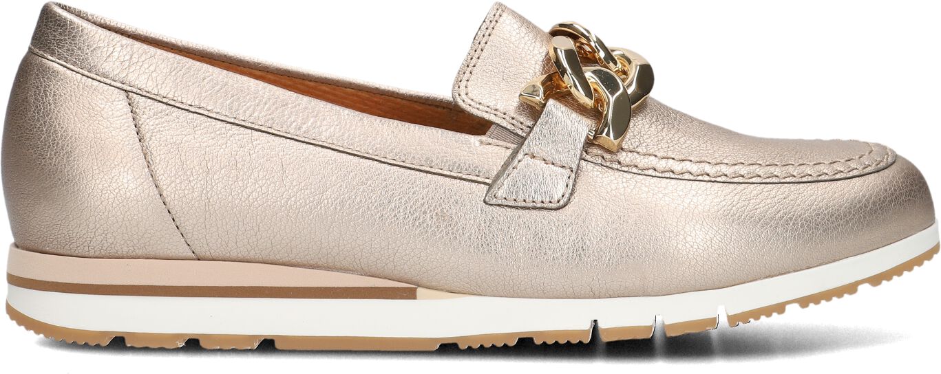 Gabor Loafers
Dames 415.1, Maat: 39, Materiaal: Leer, Kleur: Goud
