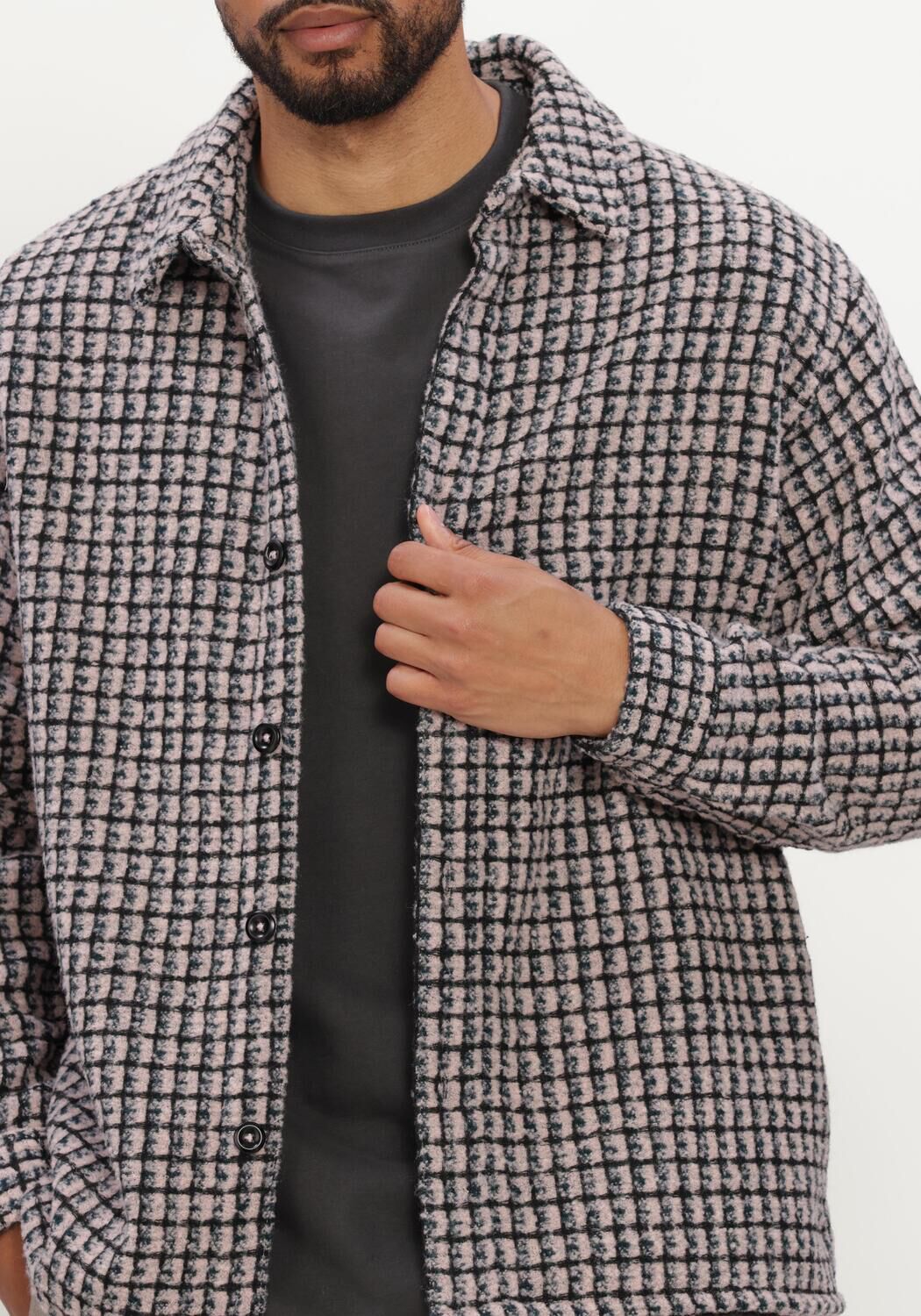 Beige LAW OF THE SEA Overshirt SOUNDER - large