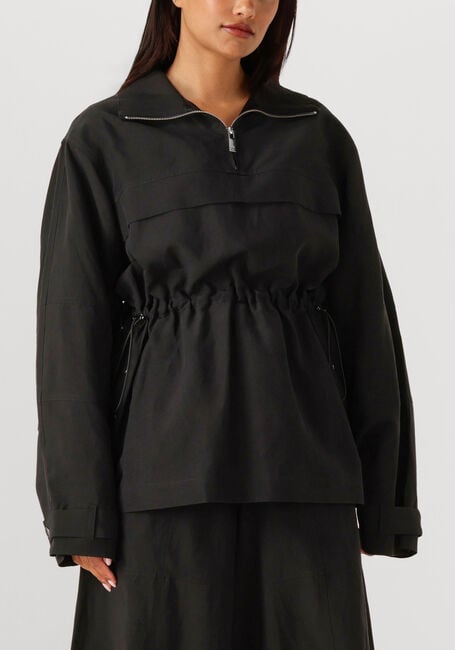 Zwarte ROHE Blouses PARACHUTE ANORAK - large