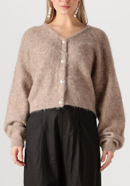 Beige GESTUZ Vest SANAGZ CARDIGAN - large