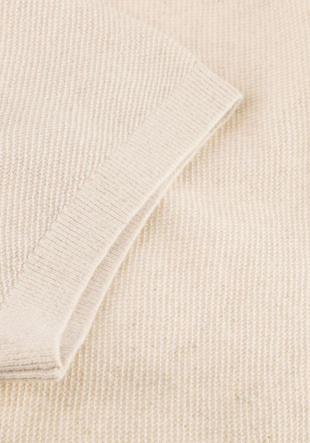 Ecru PROFUOMO Polo T-SHIRT CREW NECK COTTON LINEN - large