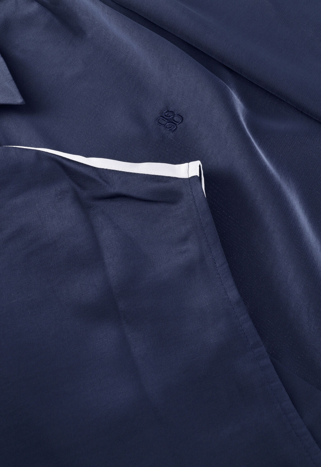 Blauwe DANTE6 Blouses SIREN TIE KNOT SHIRT - large