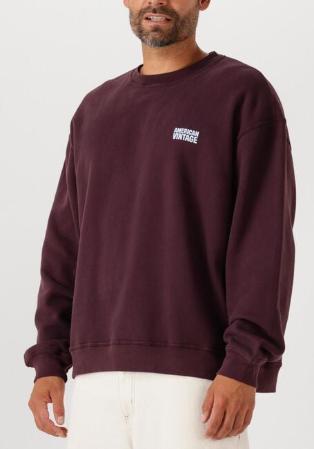 Bordeaux AMERICAN VINTAGE Sweater PLIZZY - large