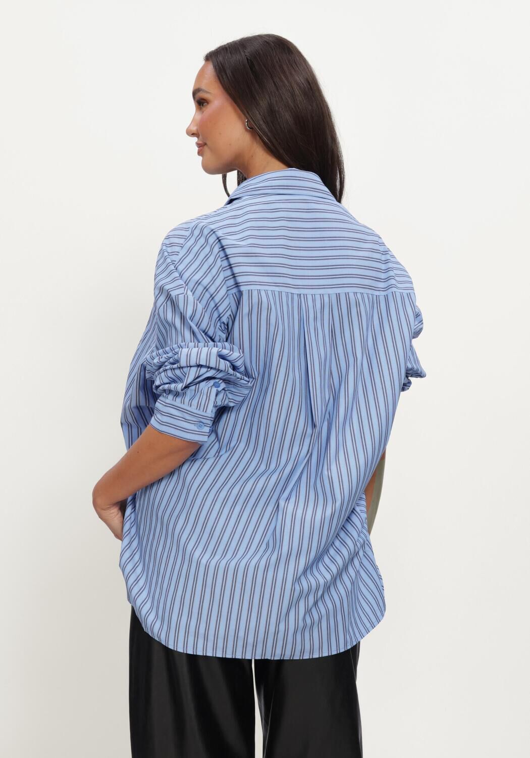 Blauwe AMAYA AMSTERDAM Blouses AMARA BLOUSE - large
