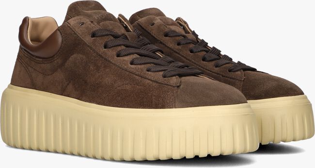 Bruine HOGAN Lage sneakers H-STRIPES ALLACCIATO H Bruine HOGAN Lage sneakers H-STRIPES ALLACCIATO H - large