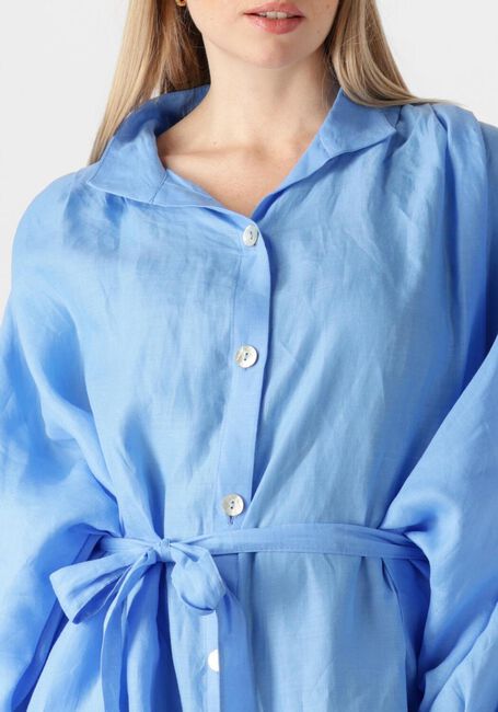 Blauwe GREEK ARCHAIC KORI Midi jurk 130463 - large