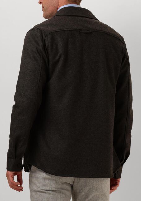 Bruine PROFUOMO Overshirt OVERSHIRT KNITTED - large