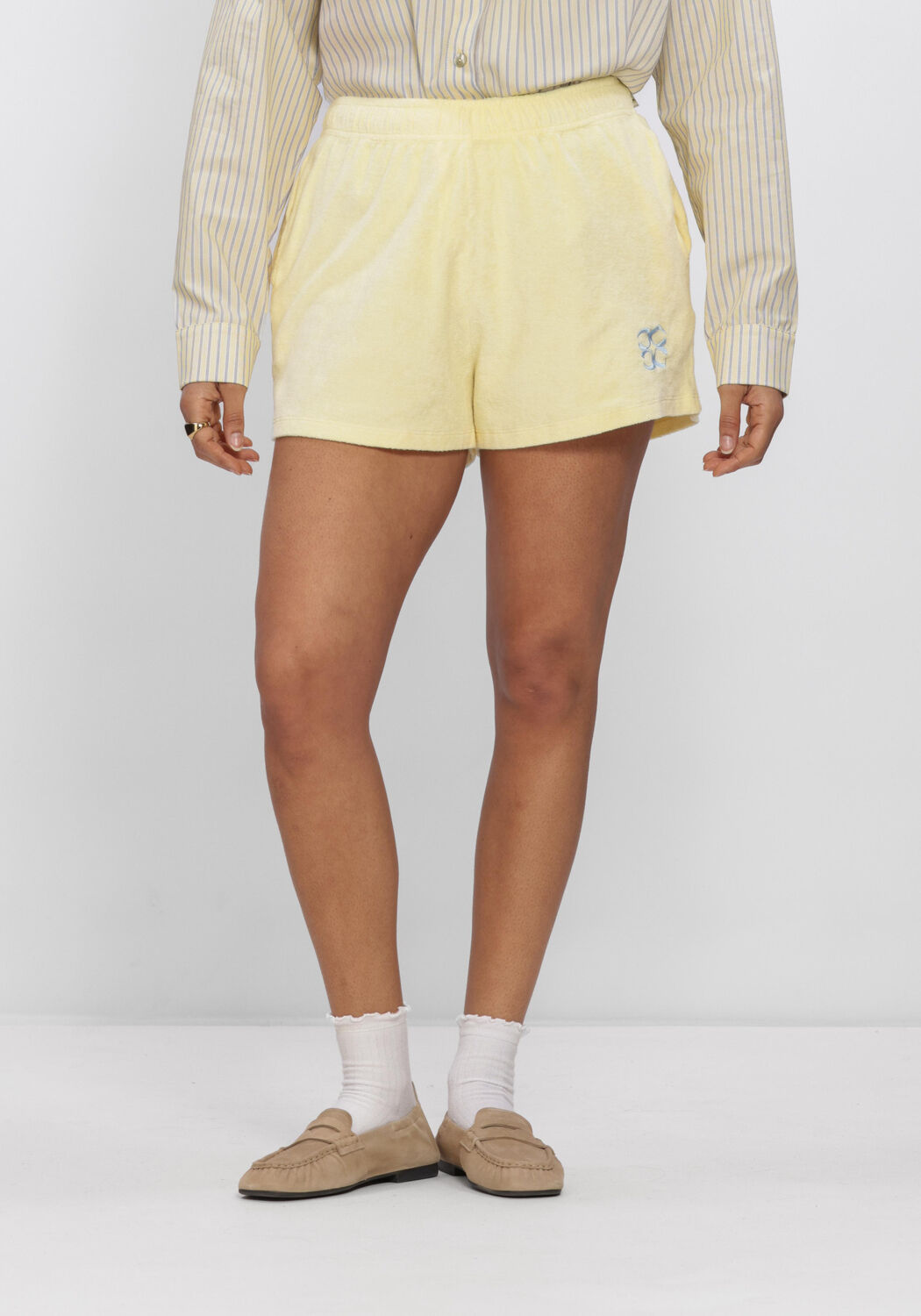 Gele COUCOU Korte broek JACKIE SHORT - large