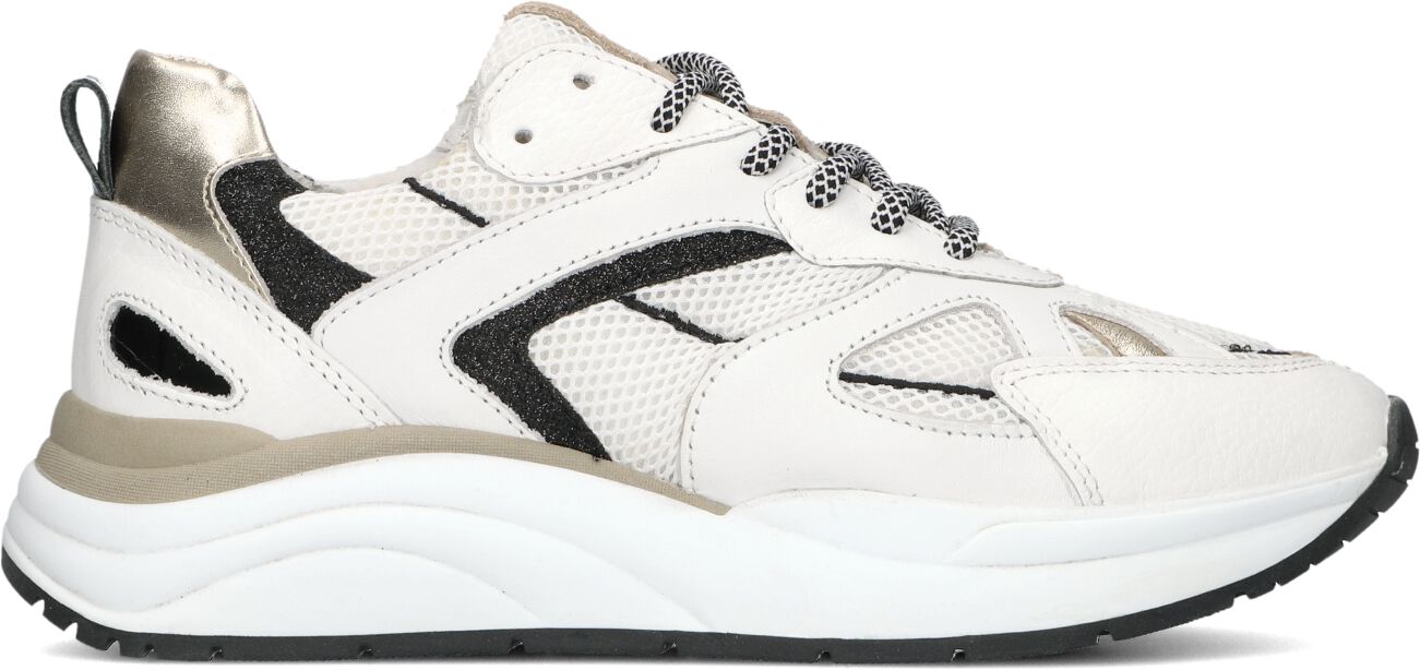Lina Locchi Lage Sneakers Dames Charu-09, Maat: 37, Materiaal: Leer, Kleur: Wit